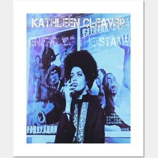 Kathleen Cleaver (EOTS) (B) Posters and Art